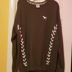 Pink Victoria's Secret sweatshirt